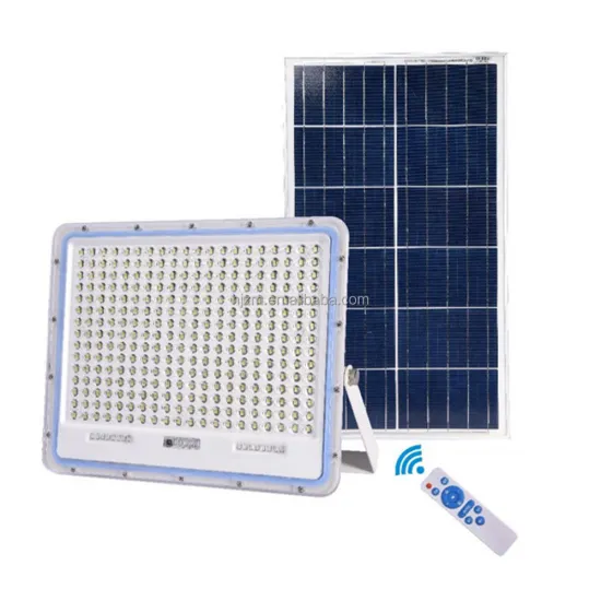 Solar-Powered SMD LED Projector Outdoor Flood Light with Remote Control (IP67, 300W-1000W)