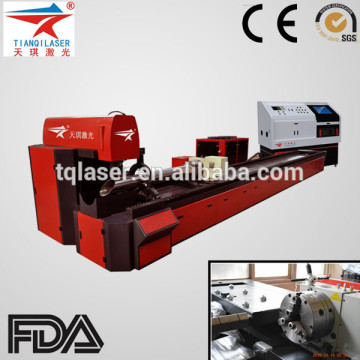 Easy-operate system YAG laser cutting machine for different thickness pipe cutting