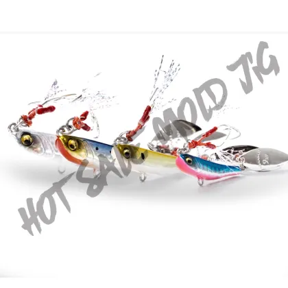 Japan Quality Mold 30g/62mm Slow Jigging Lure Lead Metal Jig Fishing Bait