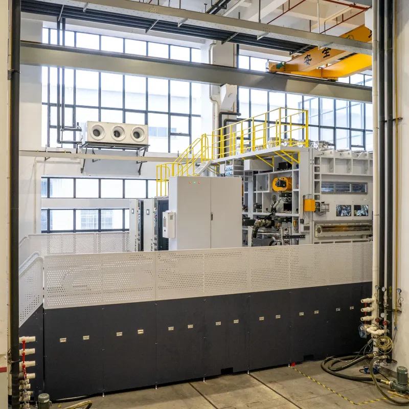 Roll to Roll PVD Vacuum Coating Machine for PVC/PE/PP/Pet/BOPP Films
