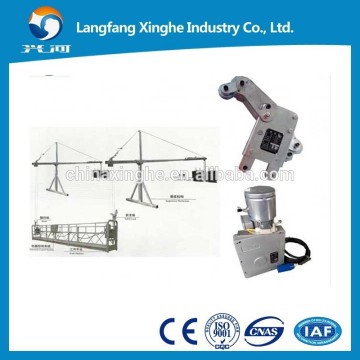 ZLP800 construction scaffolding / temporary gondola rental / facade cleaning cradle