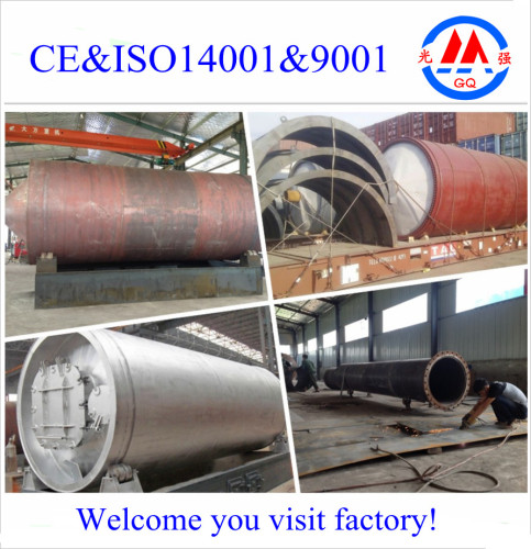 2013 Hot Sale Waste Tyre to Oil Recycling Pyrolysis Plant with CE