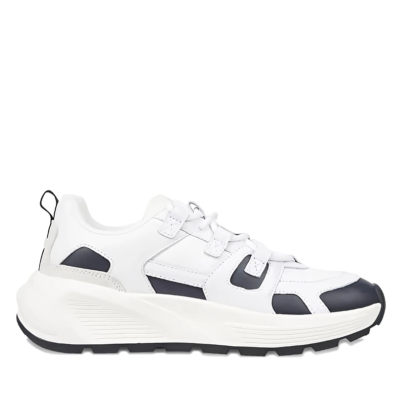 Comfortable White Men's Casual Sports Shoes