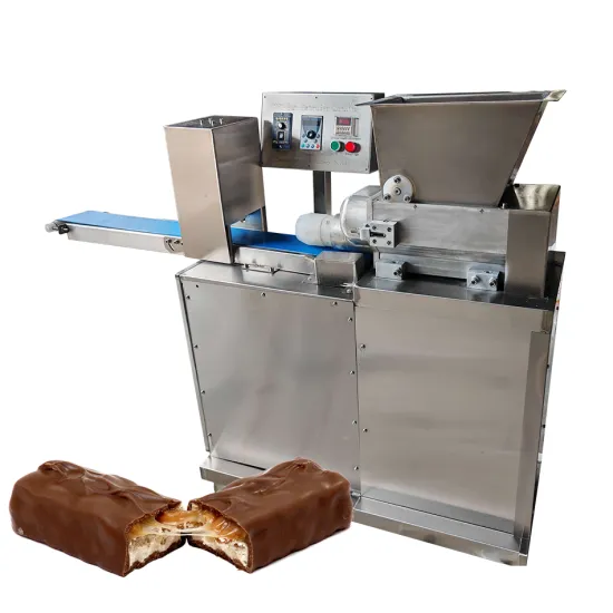 Adjustable Output Size Muesli Nut Candy Bar Manufacturing Machine for Factories