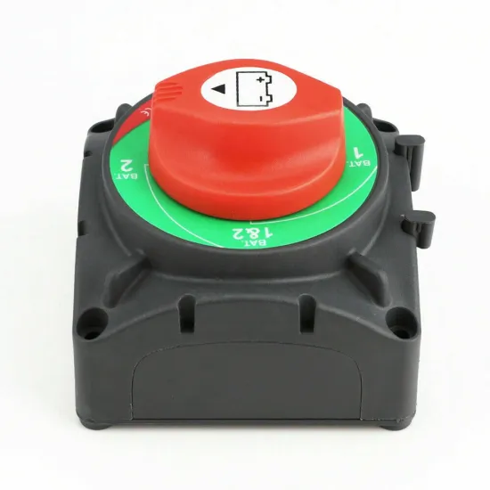 600A large battery switch isolator