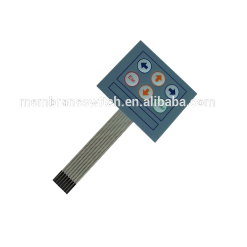 Flexible Membrane Switch button embossed membrane switch tactile keypad membrane Supplier