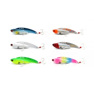 New Packaging Metal Vib Spinner Vibration Lure for Freshwater Fishing