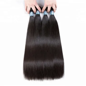 High Quality Cuticle Straight Human Hair Extensions For White Women