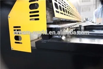 Hydraulic Swing Beam shearing machine , sheet metal cutting machinery tool