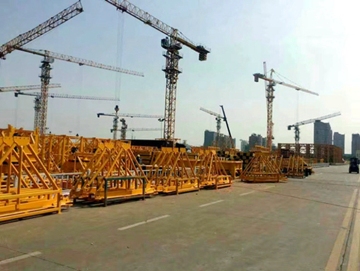 QTZ315-7040 of high rise building Large tower crane