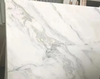 Taiji White Marble Stone for Decoration