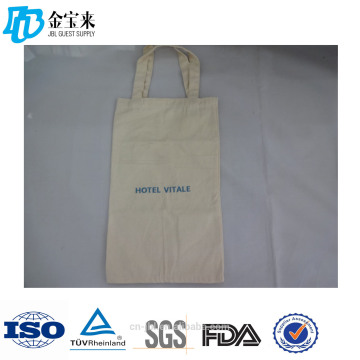 hotel washable natural bag,newpaper bag for guests