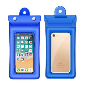 NOUVELLE Étui de téléphone de pêche imperméable de 6,2 pouces avec un airbag 30m pour les jeux d'eau