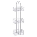 Multicolor sturdy construction metal wire shower caddy bathroom storage rack