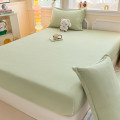 Protetor de colchão doméstico de cor sólida