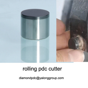 inserção de diamante pcd rolante