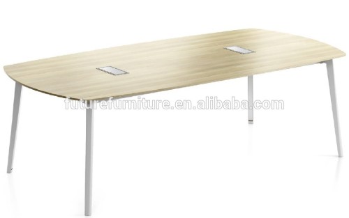 2016 US Market Aluminium Leg Melamine Top Meeting Table Design (Free)