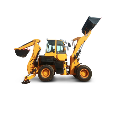 China Brand New Hydraulic Rock Breaker 4WD Mini Tractor Backhoe Loader for Sale