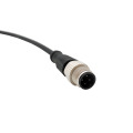 M12 bis M8 Black Connection Cable