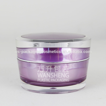 Cosmetic Acrylic Empty Face Cream Jar Cosmetic Face Care 50G Jar