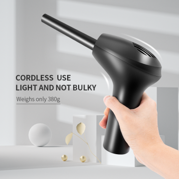 Cordless powerful handheld air duster