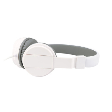 Wholesale White color good sounds headphon