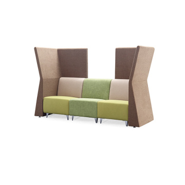 Soundproof Office Booth New Design Fabric soundproof Private Booth Seating Sofa Manufactory