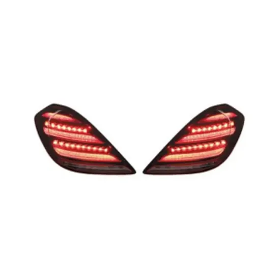 W222 LCI Style Car Parts - Rear Bumper Tail Lamp for BENZ S CLASS (2014-2022)