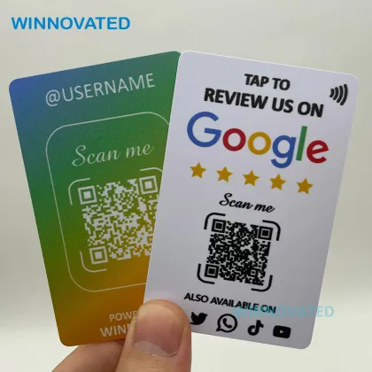 Custom Printing 13.56MHz NFC Card - Google Reviews