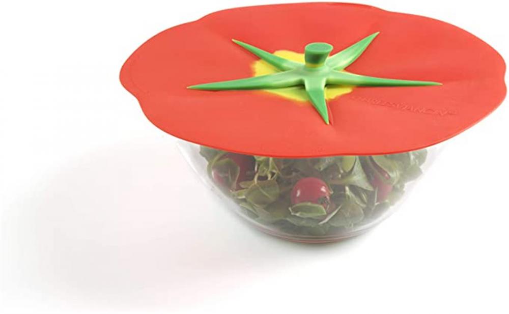 Custom Silicone Tomato Airtight Lid Container Cover, High Quality Custom Silicone Tomato