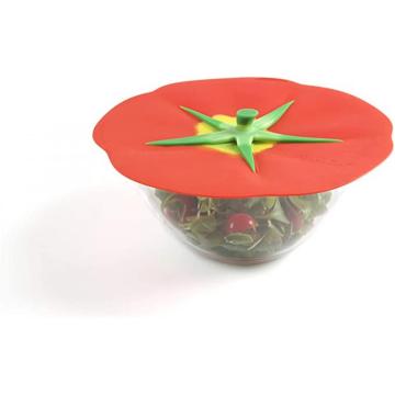 Coperchio del contenitore del coperchio ermetico del pomodoro del silicone personalizzato