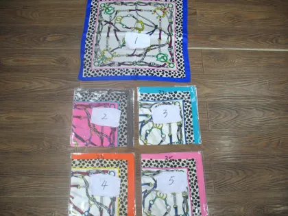 2017 100% silk women beautiful scarf