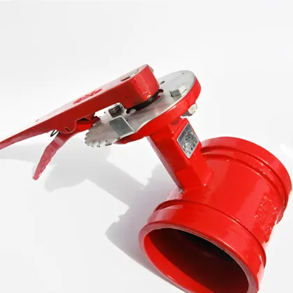 Handle Clamp Groove End Butterfly Valve