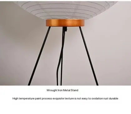 Contemporary Luxury Tripod Floor Lamp for Living Room and Study