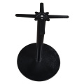 Heavy Duty Stand Cast Iron Flat Round Table Base