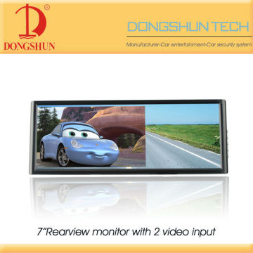 7" Auto Rearview auto monitor