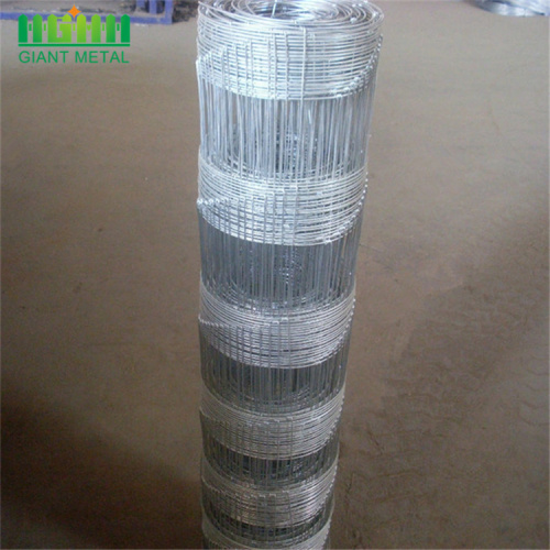Galvanized steel Commercial field fence