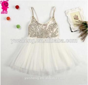 summer kids dress 2016 shiny tutu baby girl dress , baby girl sequin dress