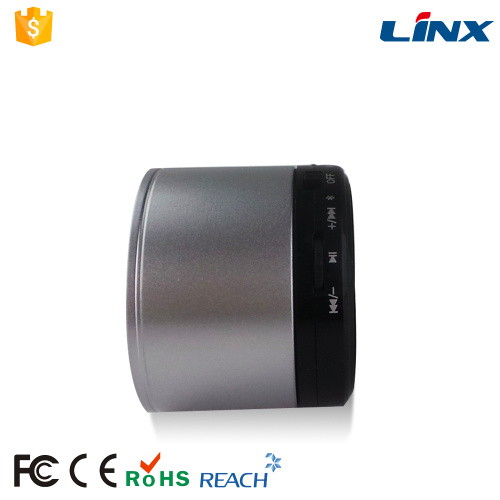 Mini Metallic kabelloser Bluetooth-Lautsprecher mit Mikrofon
