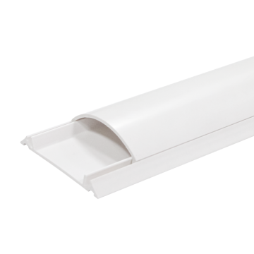 70*20mm PVC μισό στρογγυλό κανάλι καλωδίου καναλιού