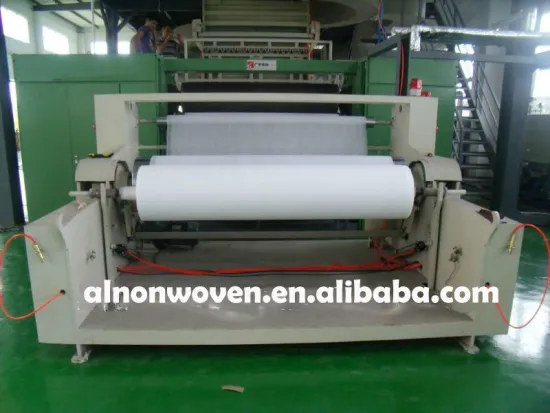 Nonwoven bonding machine