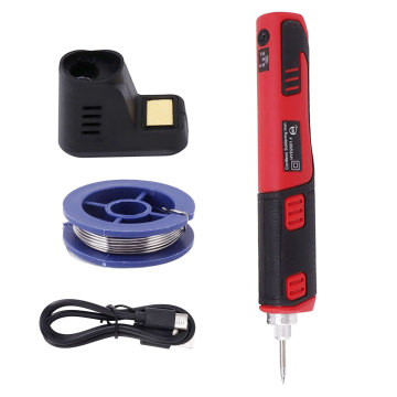 DIY 3.7V ให้ความร้อนอย่างรวดเร็ว USB Type-C แบตเตอรี่พกพาชุดบัดกรีแบบพกพา