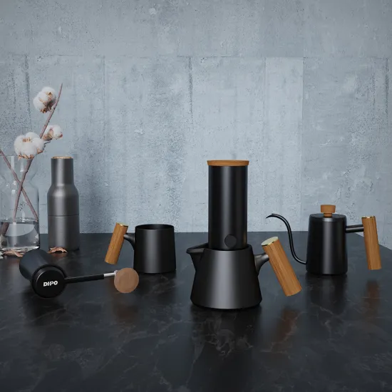 DHPO 2022 Cold Drip Coffee Maker - New Style Slow Dripper with Ceramic Glass Pot