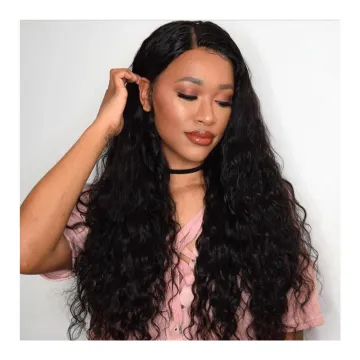 Mink Brazilian Cuticle Aligned Water Wet and Wavy Hair Wigs,Human Hair Lace Front Wig
