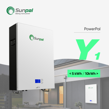 Sunpal Customizable Home Solar Energy Storage Lithium Battery Wall