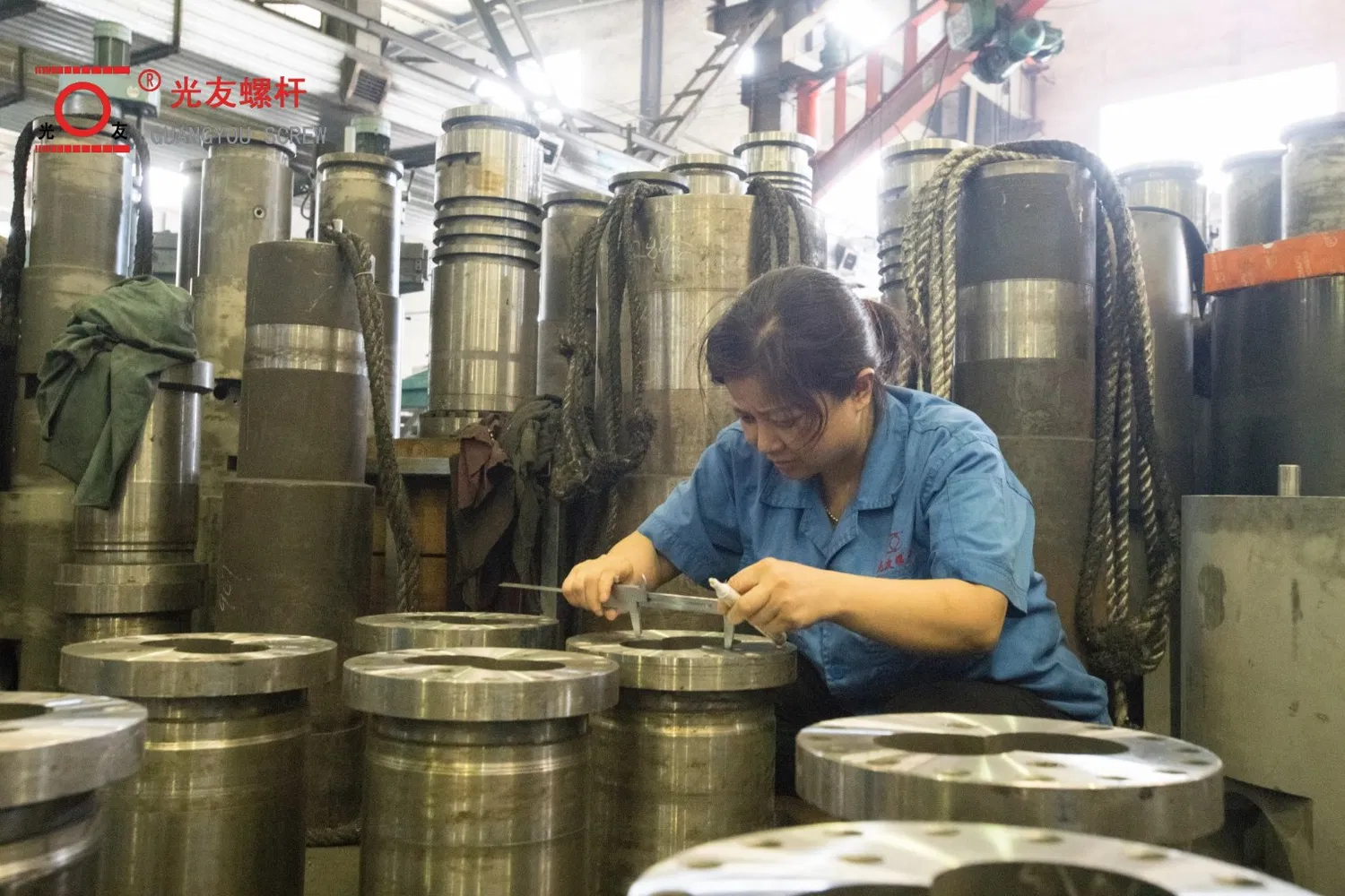 প্লাস্টিক এক্সট্রুডারের জন্য Krauss-Maffei KMD সমান্তরাল টুইন স্ক্রু ব্যারেল