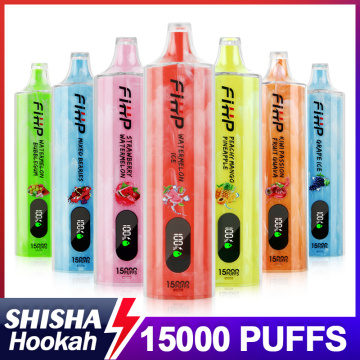 Original fihp vape shisha hookah 15000 puffs cigarette