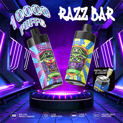Compre Razz Bar Vape 10k Puffs E-cigorette
