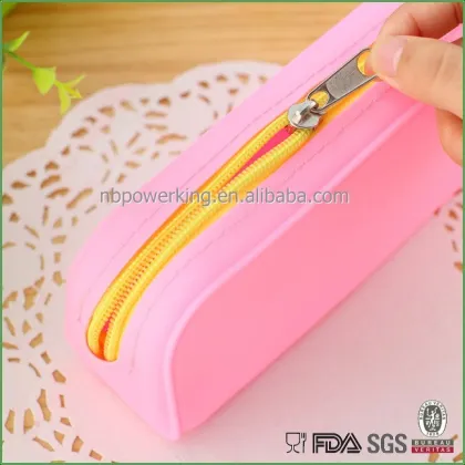 silicone pencil bag