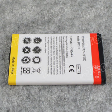 1700mAh BAT-510 Battery Mobile Phone Battery For Acer S120 S300 Liquid Mt